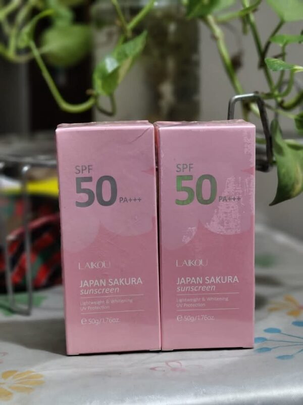 Sakura sunscreen