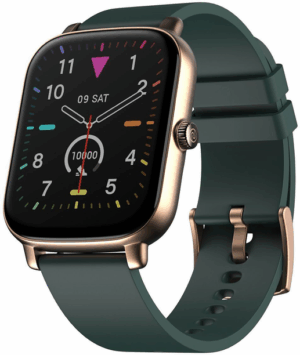 Noise Icon Buzz 1.69" Display with Bluetooth Calling, Built-In Games, Voice Assistant Smartwatch  (Green Strap, Regular)