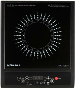 BAJAJ 1200 W Induction Cooktop Push Button  (Black, 740309)