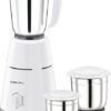 BAJAJ GX 1 500 W Juicer Mixer Grinder (3 Jars, White)  (410125 | 3 Jars | White)