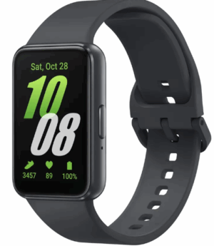 Samsung Galaxy Fit3 | AMOLED Display & Aluminium Body | Upto 13Day Battery | 5ATM & IP68  (Gray Strap, Free Size)