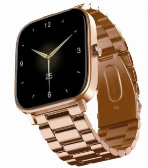 Noise Icon 2 Elite Edition 1.8'' Display with Metallic Body and Bluetooth Calling Smartwatch  (Elite Rose Gold Strap, Regular)