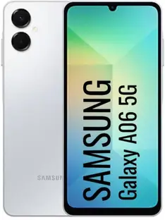 Samsung Galaxy A06 5G (Light Gray, 64 GB)  (4 GB RAM)