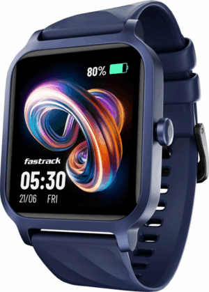 Fastrack Revoltt FS1-1.83''|BT Calling|Fast Charge|110+ Sports Mode|200+ WatchFaces|IP68 Smartwatch  (Blue Strap, Free Size)