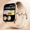 boAt Wave Fury with 1.83'' HD Display, Bluetooth Calling & Functional Crown Smartwatch  (Cherry Blossom Strap, Free Size)