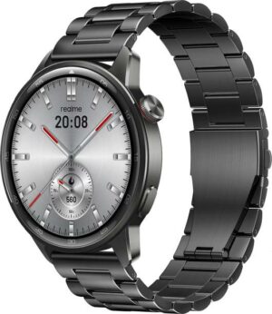 realme Watch S2, 1.43" AMOLED Display, Super AI Engine & upto 20 days battery Smartwatch  (Grey Strap, One Size)