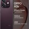 OPPO A3x (Nebula Red, 128 GB)  (4 GB RAM)