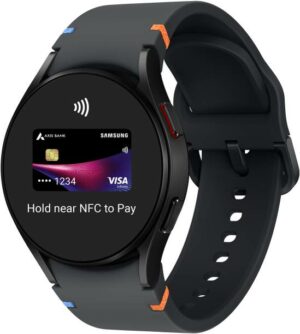 Samsung Galaxy Watch FE, 40mm BT, Sapphire Crystal Display, Sleep Coach, Fall Detection  (Black Strap, Small)