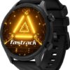 Fastrack Optimus2 Pro-1.43'' AMOLED|Advanced Blazing Fast UI|AOD|Metal Case|Working Crown Smartwatch  (Black Strap, Free Size)