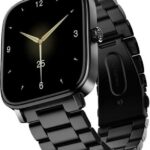 Noise Icon 2 Elite Edition 1.8'' Display with Metallic Body and Bluetooth Calling Smartwatch  (Elite Black Strap, Regular)
