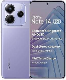 REDMI Note 14 5G (Phantom Purple, 128 GB)  (6 GB RAM)