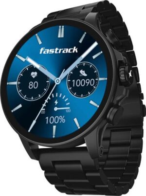 Fastrack |Super AMOLED|n's Smartwatch  (Black Strap, Free Size)