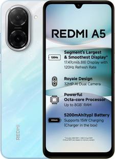 REDMI A5 (Pondicherry Blue, 128 GB)  (4 GB RAM)