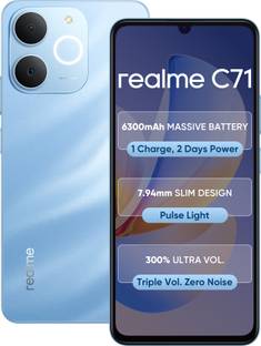 realme C71 (Sea Blue, 128 GB)  (6 GB RAM)