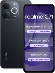 realme C71 (Obsidian Black, 128 GB)  (6 GB RAM)
