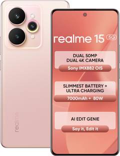 realme 15 5G (Silk Pink, 256 GB)  (8 GB RAM)