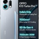OPPO K13 Turbo Pro 5G (Silver Knight, 256 GB)  (12 GB RAM)