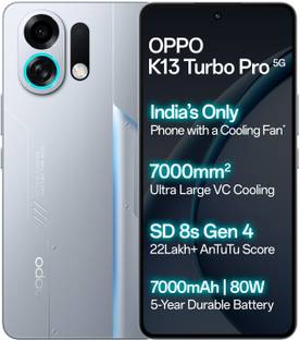 OPPO K13 Turbo Pro 5G (Silver Knight, 256 GB)  (12 GB RAM)