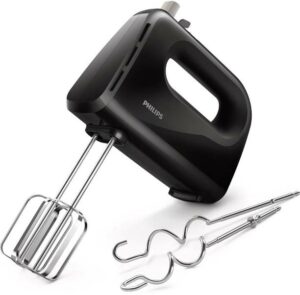 PHILIPS 300 W Black Hand Blender  (Daily Collection HR3705/10 Mixer)