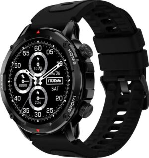 Noise Force 2 Sporty Rugged, 1.39" TruView Display, BT Calling, IP67 Water Resistance Smartwatch  (Jet Black Strap, Regular)