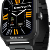 Fastrack Revoltt Classic-1.83''|Metal Design|Working Crown|AIVoice Assistant|IP68|Fashion Smartwatch  (Black Strap, Free Size)