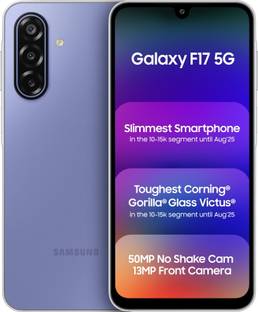 Samsung Galaxy F17 5G (Violet Pop, 128 GB)  (4 GB RAM)