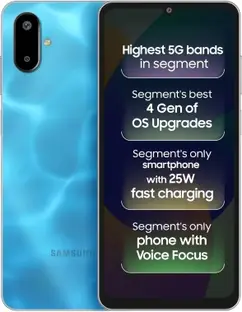 Samsung Galaxy F06 5G (Bahama Blue, 128 GB)  (6 GB RAM)