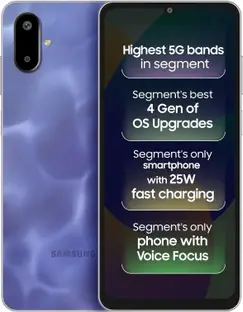 Samsung Galaxy F06 5G (Lit Violet, 128 GB)  (6 GB RAM)