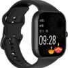 REDMI Watch Move 1.85 Premium AmoLED,14 Day Battery,Best Accuracy,Dual Core Processor Smartwatch  (Black Drift Strap, Free Size)