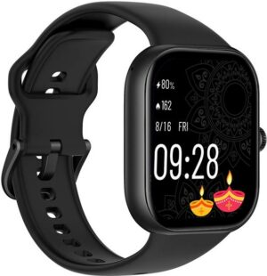 REDMI Watch Move 1.85 Premium AmoLED,14 Day Battery,Best Accuracy,Dual Core Processor Smartwatch  (Black Drift Strap, Free Size)