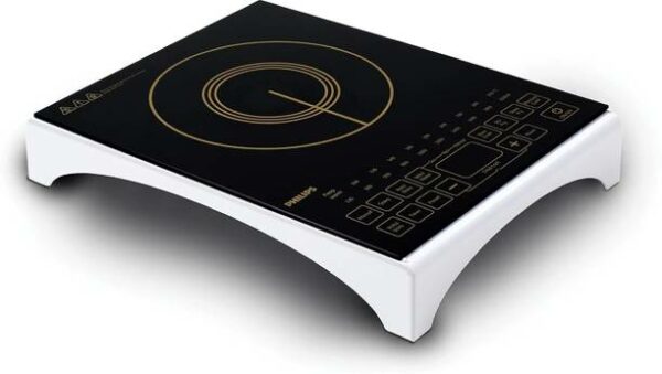 PHILIPS 2100 W Induction Cooktop Touch Panel  (Black, HD4938/01)