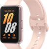 Samsung Galaxy Fit3 | AMOLED Display & Aluminium Body | Upto 13Day Battery | 5ATM & IP68  (Pink Strap, Free Size)