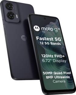 MOTOROLA g35 5G (Midnight Black, 128 GB)  (8 GB RAM)