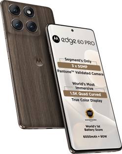 MOTOROLA Edge 60 Pro (Pantone Walnut, 256 GB)  (8 GB RAM)