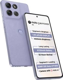 MOTOROLA G86 Power 5G (Pantone Cosmic Sky, 128 GB)  (8 GB RAM)