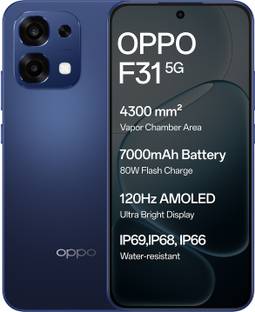 OPPO F31 5G (Midnight Blue, 256 GB)  (8 GB RAM)