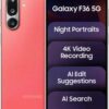 Samsung Galaxy F36 5G (Red, 128 GB)  (6 GB RAM)