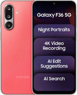 Samsung Galaxy F36 5G (Red, 128 GB)  (6 GB RAM)