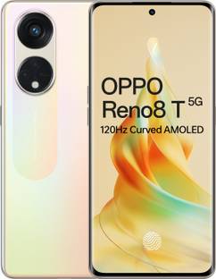OPPO Reno8T 5G (Sunrise Gold, 128 GB)  (8 GB RAM)#JustHere