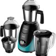 BAJAJ GX 1 500 W Juicer Mixer Grinder  (410570 | 3 Jars | Blue)#JustHere