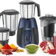 Prestige Supreme 750 W Juicer Mixer Grinder  (Atlas Supreme | 4 Jars | Black, Blue)