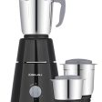 BAJAJ GX 1 500 W Juicer Mixer Grinder  (GX 1 Black (410569) | 3 Jars | Black)