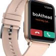 boAt Storm Call w/ 4.29 cm(1.69″), BT Calling & 550 Nits Brightness Smartwatch  (Flamngo Pink Strap, Free Size)