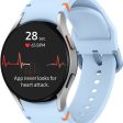 Samsung Galaxy Watch FE, 40mm BT, Sapphire Crystal Display, Sleep Coach, Fall Detection  (Silver Strap, Small)