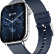 Noise Icon 4 with Stunning 1.96” AMOLED Display, Metallic Finish, BT Calling Smartwatch  (Space Blue Strap, Regular)
