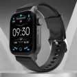 Fire-Boltt Rise Bluetooth Calling 47mm (1.85), Metal Bod & Rotating Crown, 123 Sports Smartwatch  (Black Strap, Free Size)