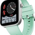 boAt Storm call 3 w/TBT Navigation,Watch Face Studio,1.83”(4.6 cm)HD Display,QR Tray Smartwatch  (Mint Green Strap, Free Size)